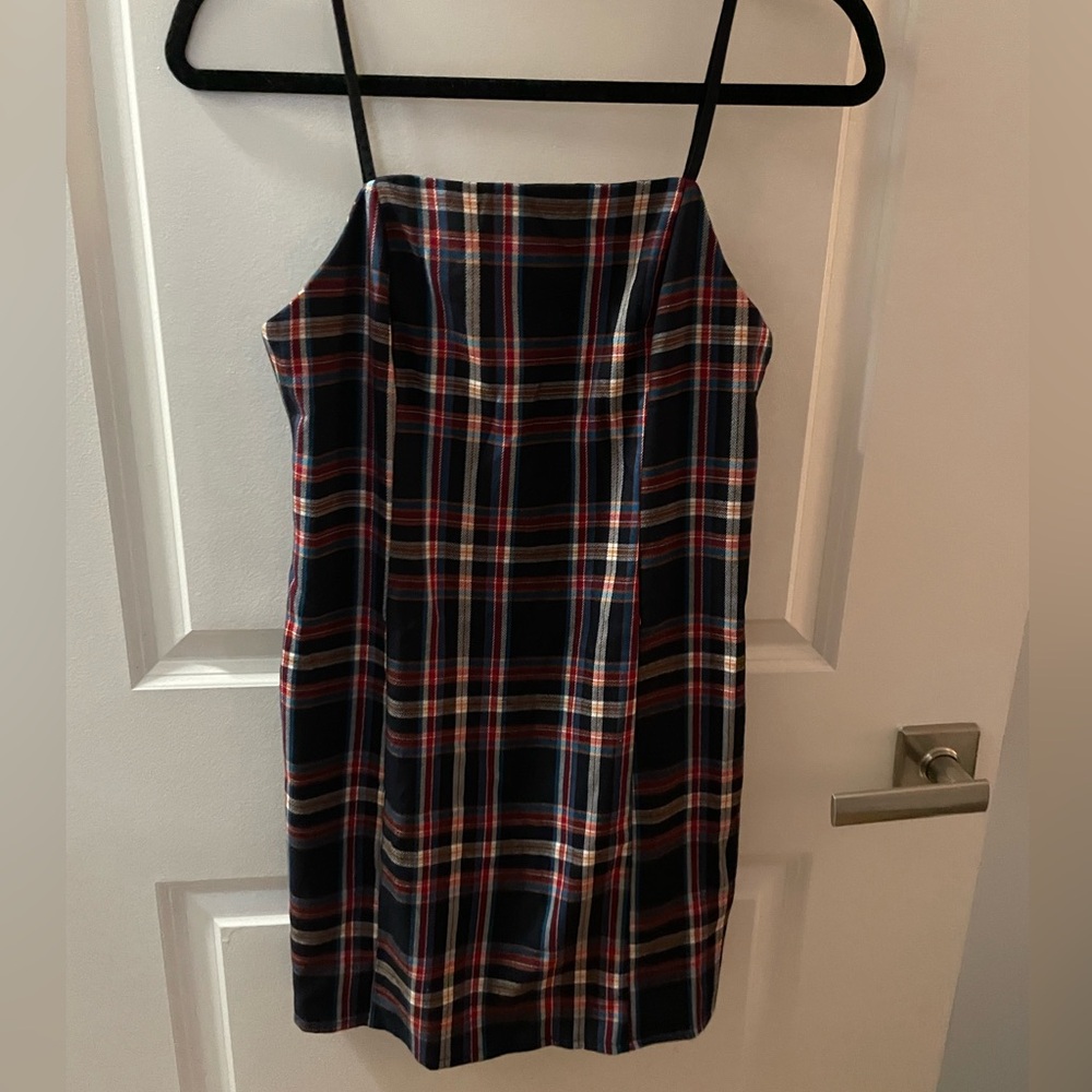 Urban Outfitters Plaid Multicolor Dress